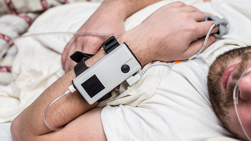 Sleep apnea test